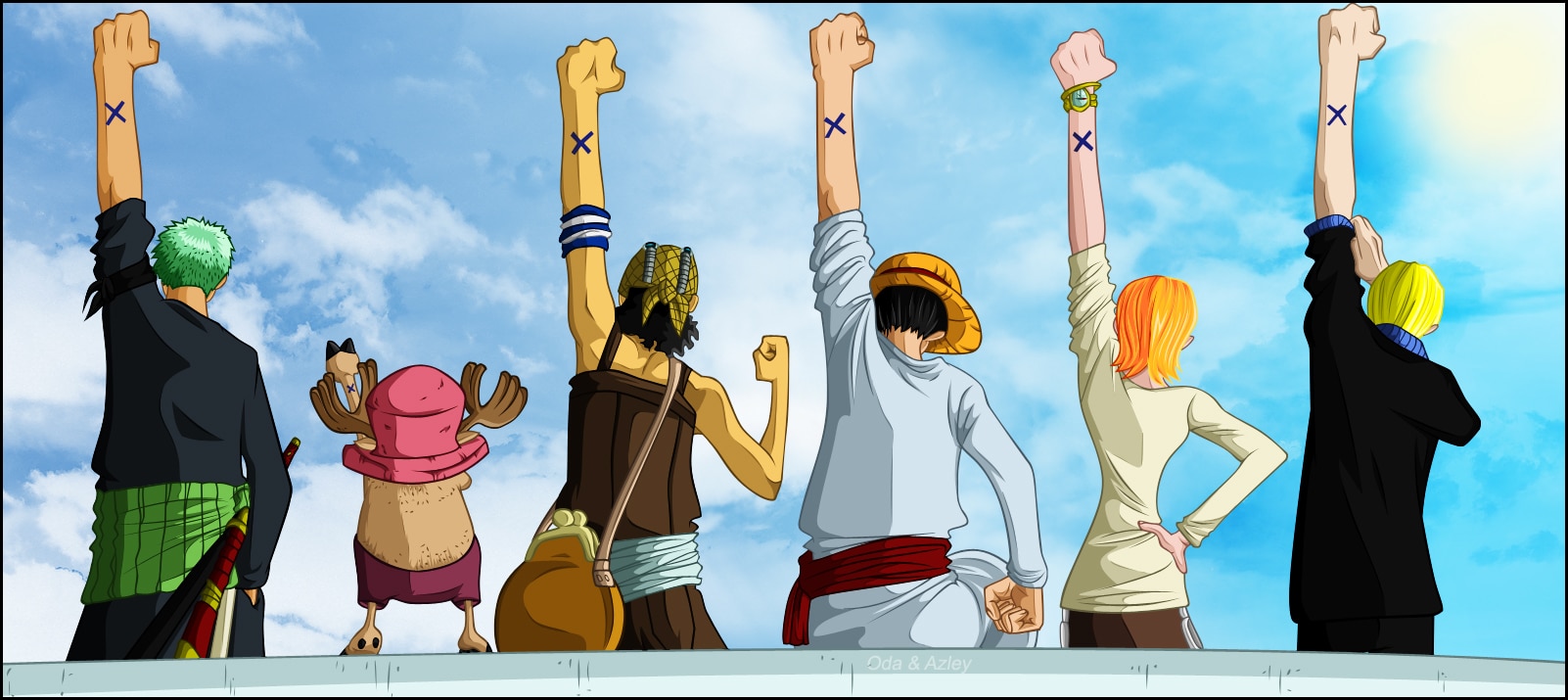 One Piece - Illustration by Azley (dA)