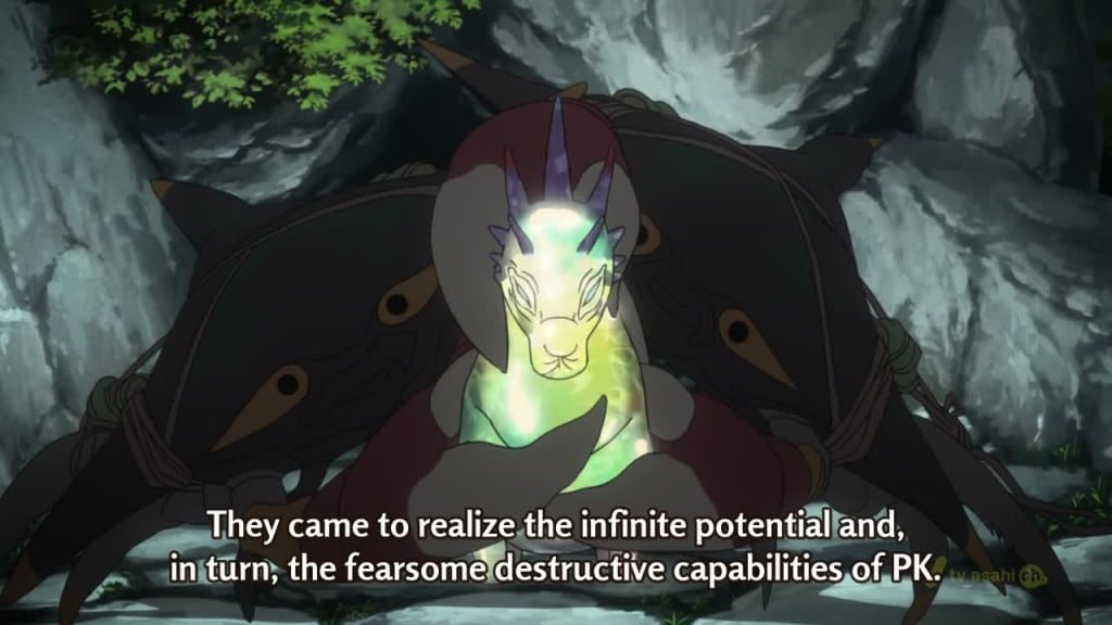 A magical horse in this anime
