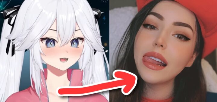 VTuber face revealed