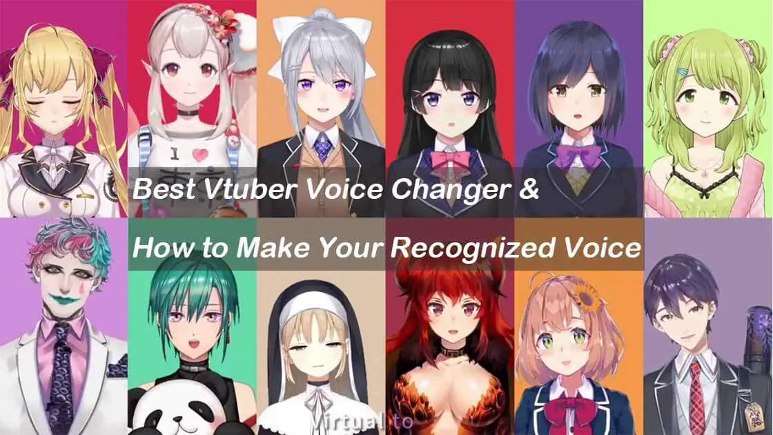 Voice changers for VTubers