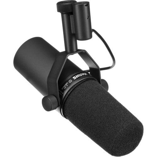 The Shure SM7B microphone for VTubers