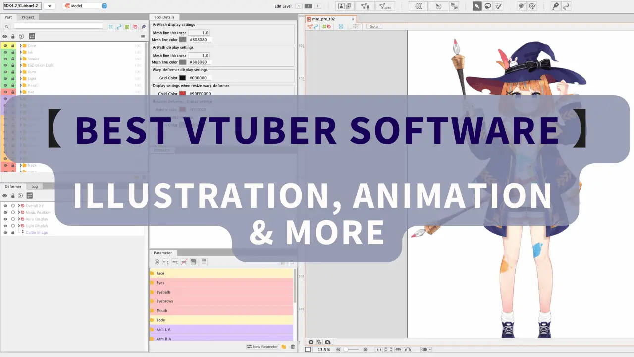 The Best VTuber Software [Illustration, Animation, & More]