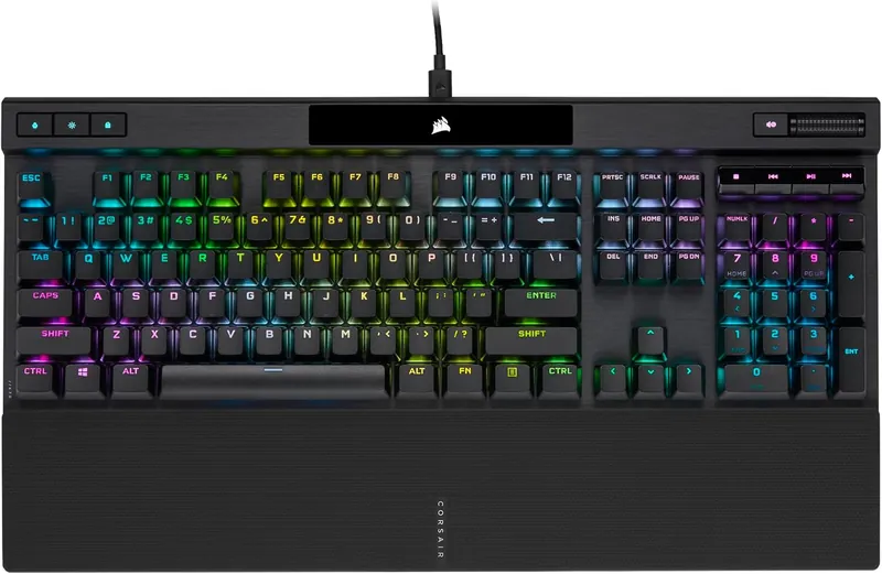 CORSAIR K70 RGB PRO Mechanical Wired Gaming Keyboard – Cherry MX Red Linear Swit