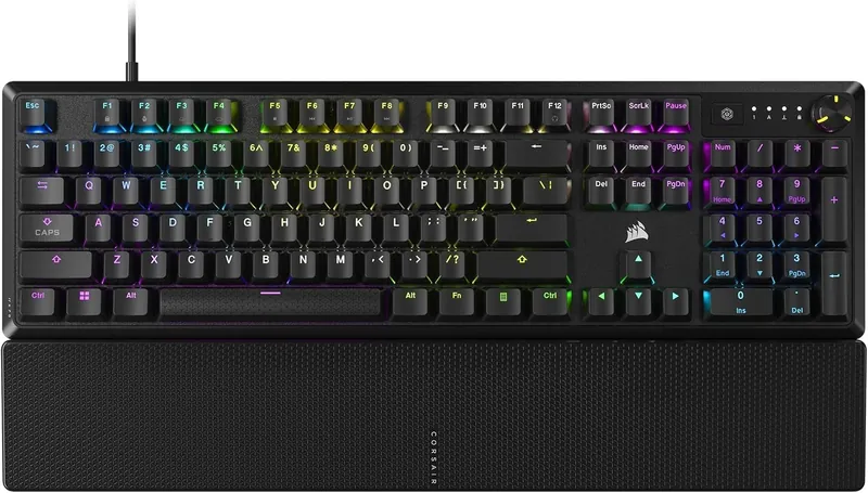 Corsair K70 CORE RGB (MLX Red, sound-dampened)