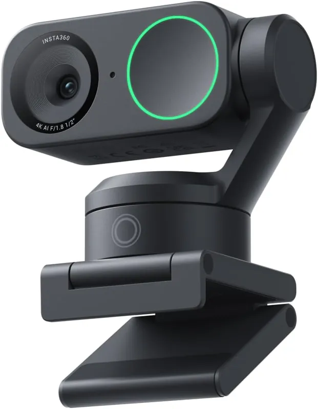 Insta360 Link 2 (PTZ 4K AI-tracking webcam)