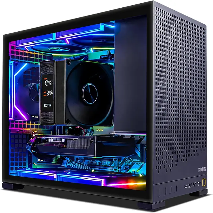 KOTIN Prebuilt Gaming PC (Ryzen 5 9600X, RTX 5060 8GB, 16GB DDR5, 1TB SSD, 650W 
